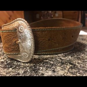 Justin Genuine Leather Belt